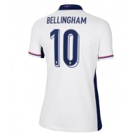 Camisa de time de futebol Inglaterra Jude Bellingham #10 Replicas 1º Equipamento Feminina Europeu 2024 Manga Curta